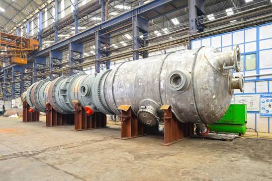 Pressure vessels fabricated for the Pak Ethanol distillery unit